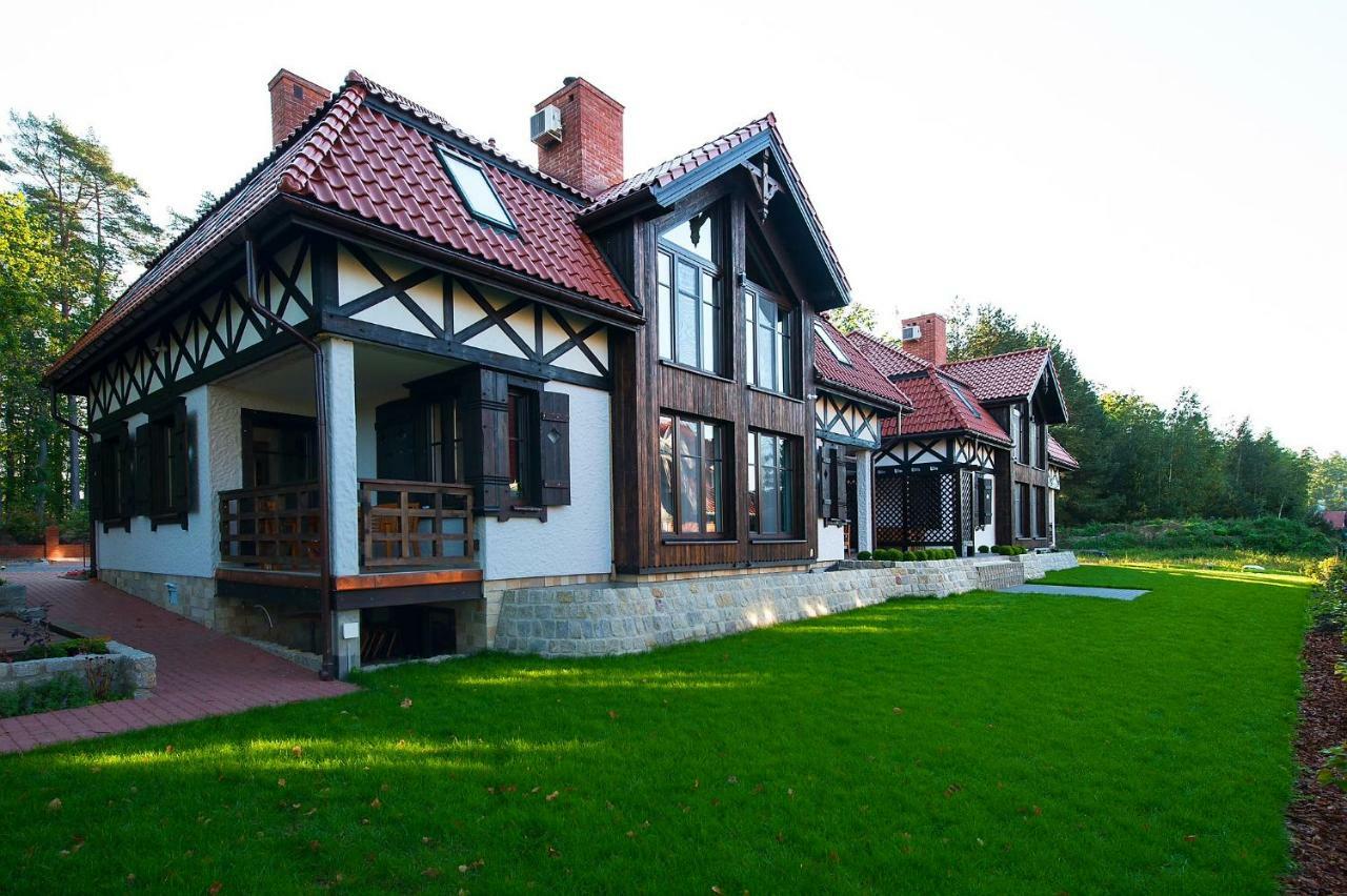 Ferienwohnung Dwor U Papuga Ruciane-Nida Exterior foto