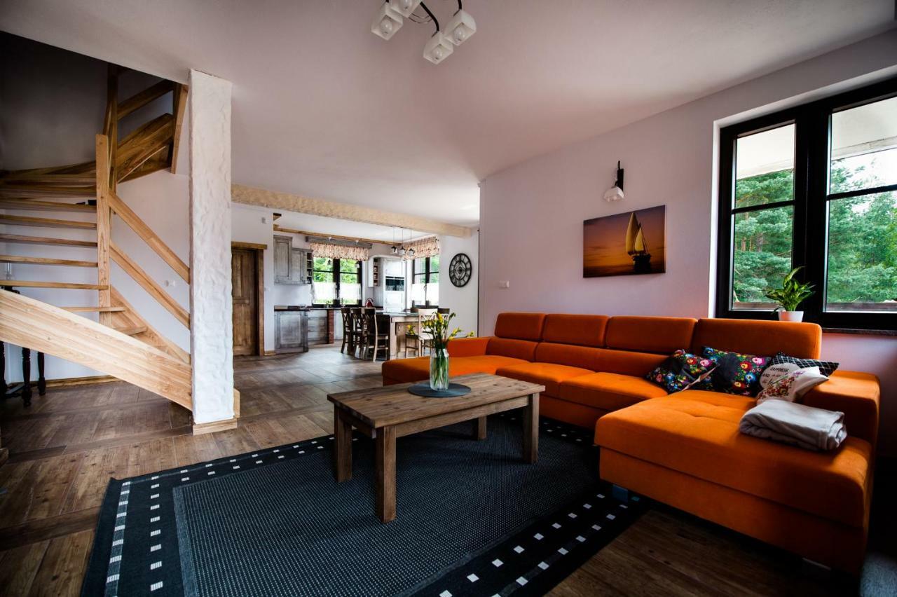 Ferienwohnung Dwor U Papuga Ruciane-Nida Exterior foto