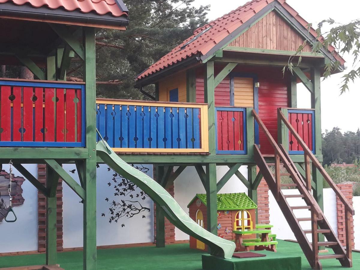 Ferienwohnung Dwor U Papuga Ruciane-Nida Exterior foto